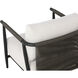 Muros Black / Palazzo Cream Outdoor Lounge Chair